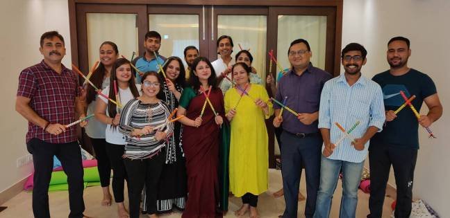 Mrs.-Nivedita-With-The-Participants-Of-The-Soul-Yoga-Workshop